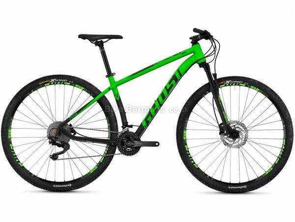 Ghost Kato 6.9 29" Deore Alloy Hardtail Mountain Bike 2018 16", Green, Black, Alloy, 29", 30 Speed