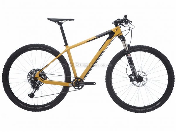 Ridley Ignite C29 Deore 29 Carbon Hardtail Mountain Bike M, Yellow, Black, Hardtail, Carbon, 20 Speed