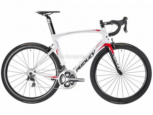 Ridley Noah SL Dura Ace 9000 Carbon Road Bike M, Black, Red, White, Carbon, 11 speed, Calipers, 700c