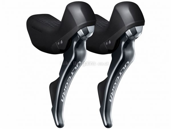 Shimano Ultegra R8020 2x11 STI Shifters Grey, 11 speed, front and rear, 438g