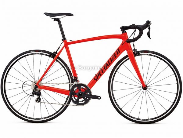 Specialized Tarmac Sl4 Sport 105 Carbon Road Bike 2018 56cm, Black, Red, Carbon, Calipers, 11 speed, 700c