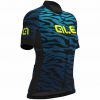 Ale Ladies Zebra Print Short Sleeve Jersey