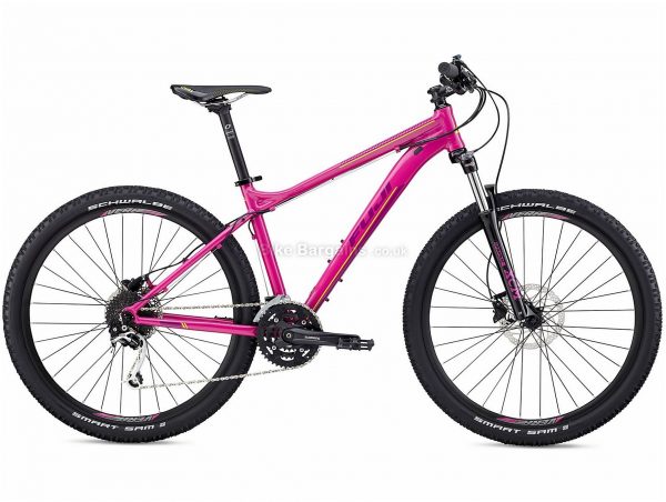 Fuji Addy 27.5" 1.3 Ladies Alloy Hardtail Mountain Bike 2018 19", Purple, Alloy, 27.5", 14.06kg, 27 Speed, 100mm