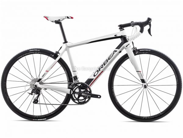 Orbea Avant M30 Carbon Road Bike 2018 53cm, Black, White, Carbon, 700c, 22 Speed, Caliper Brakes