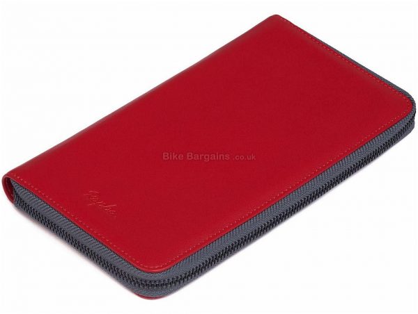 Rapha Leather Transfer Wallet One Size, Pink, Black, Red, Blue, Grey, 12cm, 23cm