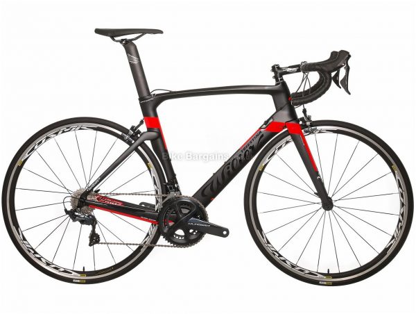 Wilier Cento1 Ultegra Air Carbon Road Bike 2019 45cm, Black, Red, Carbon, 700c, 8.0kg, 22 Speed, Calipers