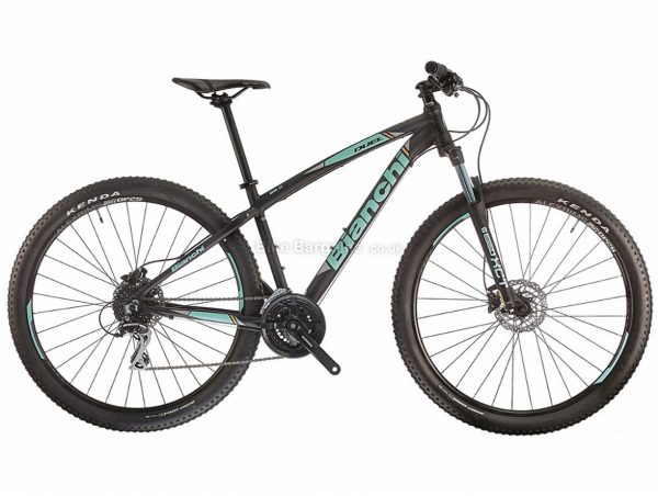 Bianchi Duel 29.0 Acera Alloy Hardtail Mountain Bike 2018 17", Black, 29", Hardtail, 24 speed, Alloy, Disc