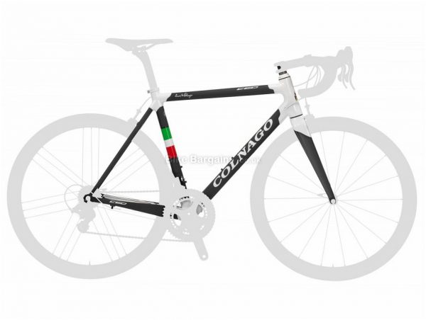 Colnago C60 Carbon Road Frame 55cm, Black, White, Red, 700c, Carbon, Calipers