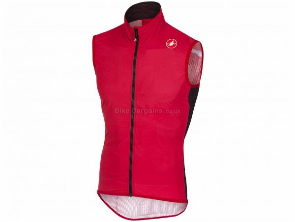 Castelli Pro Light Wind Gilet 2018 L,XXL, Black, Sleeveless, 81g