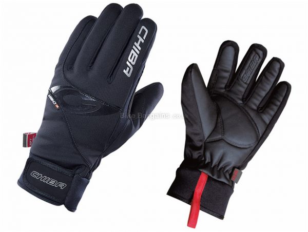 Chiba Classic Windstopper Winter Gloves S, Black, Full Finger