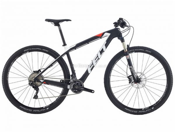 Felt Nine 2 Carbon Hardtail Mountain Bike 2017 20", Black, 29", 22 Speed