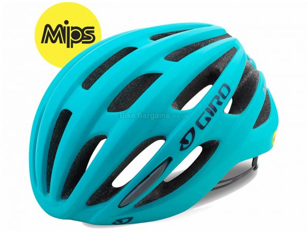 Giro Saga MIPS Ladies Road Helmet S, Turquoise, 22 vents, 240g