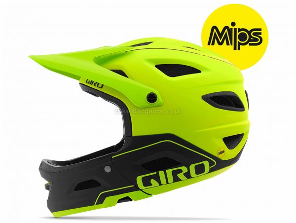 Giro Switchblade MIPS Full Face MTB Helmet 2018 L, Brown, Green, Turquoise, 20 vents, 1120g