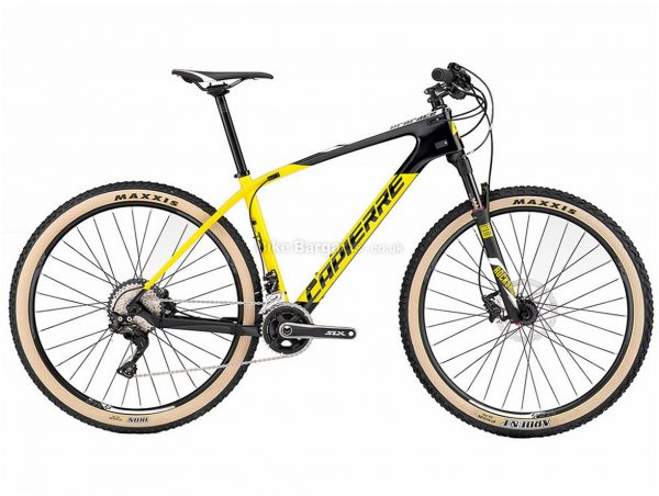 Lapierre Prorace 627 27.5" Carbon Hardtail Mountain Bike 2017 M, Black, Yellow, Carbon, Hardtail, 27.5", 22 Speed