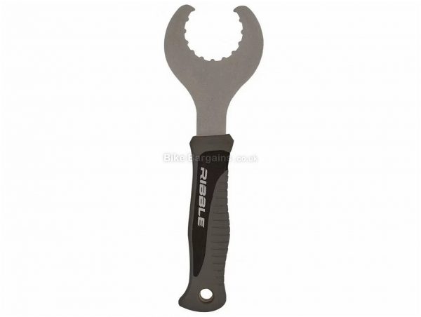 Ribble External Bottom Bracket Wrench Tool Black, Grey, Silver, One Size, Steel, Rubber