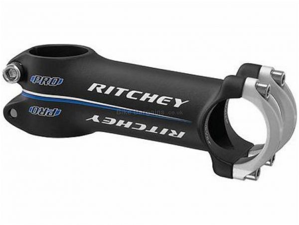 Ritchey Pro Alloy Road Stem 130mm, Black, 31.8mm, 155g, Alloy
