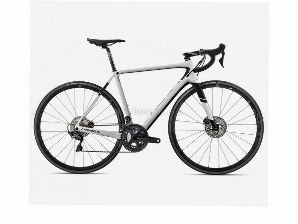Orbea Orca M20 Team-D Disc Carbon Road Bike 2018 53cm, White, Black, Carbon, 22 Speed, Disc
