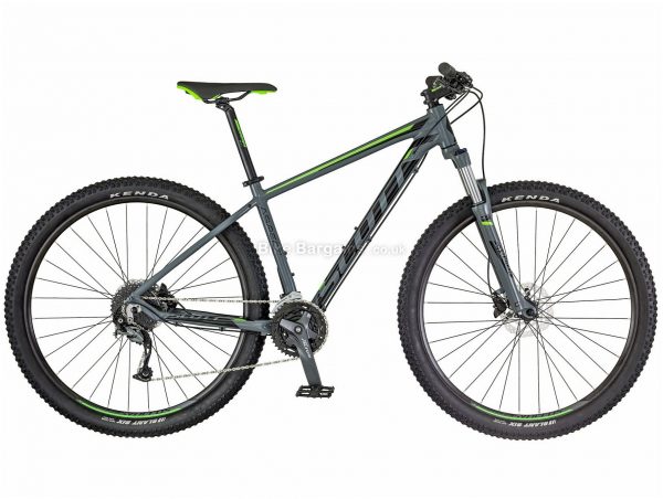 Scott Aspect 740 27.5 Alloy Hardtail Mountain Bike 2018 M,L, Grey, Green, 27.5", Alloy, 27 speed, Hardtail, 14.3kg 