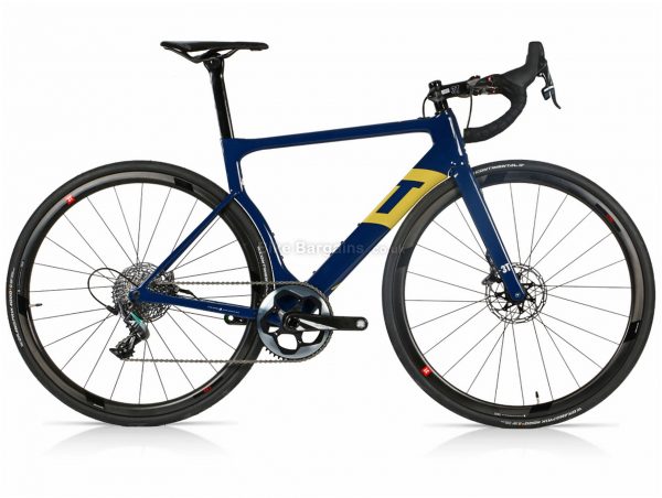 3T Strada Team Replica Carbon Disc Road Bike 2019 S, Blue, Gold, 11 Speed, Disc, Carbon