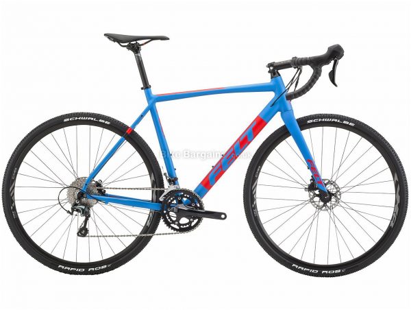 Felt F40X Alloy Disc Road Bike 2018 53cm, Blue, 20 Speed, Disc, Alloy, 10.4kg