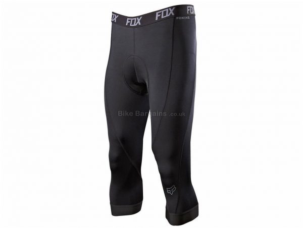 Fox Evolution 3/4 Liner Shorts S, Black