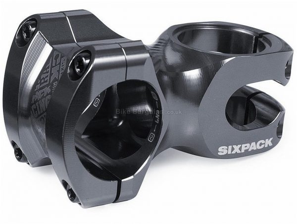Sixpack Racing Skywalker MTB Stem 50mm, 31.8mm, Blue, Red, Alloy