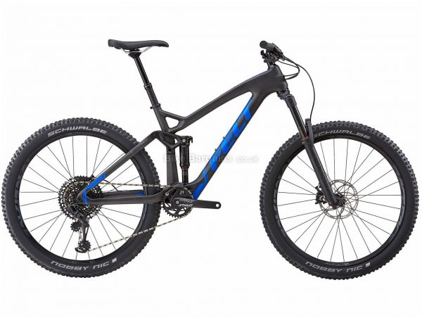 Felt Decree 3 27.5" Carbon Full Suspension Mountain Bike 2018 16", Black, Blue, 27.5", Carbon, 12 Speed, 12.36kg