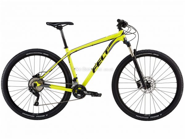 Felt Dispatch 9/50 29" Alloy Hardtail Mountain Bike 2018 14", Yellow, 29", Alloy, 20 Speed, 13.24kg