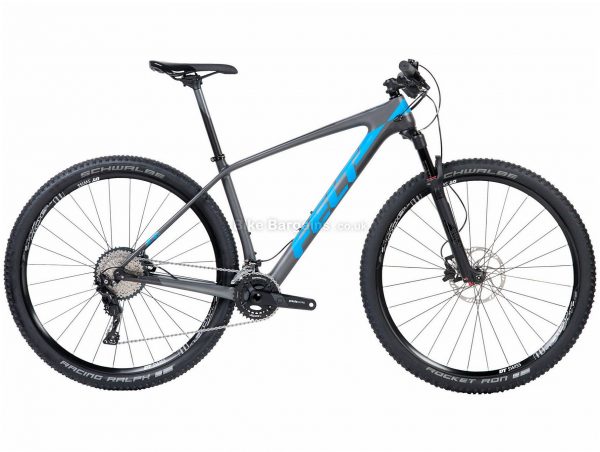 Felt Doctrine 4 XC 29" Carbon Hardtail Mountain Bike 2018 14", Grey, Blue, 29", Carbon, 22 Speed, 10.68kg