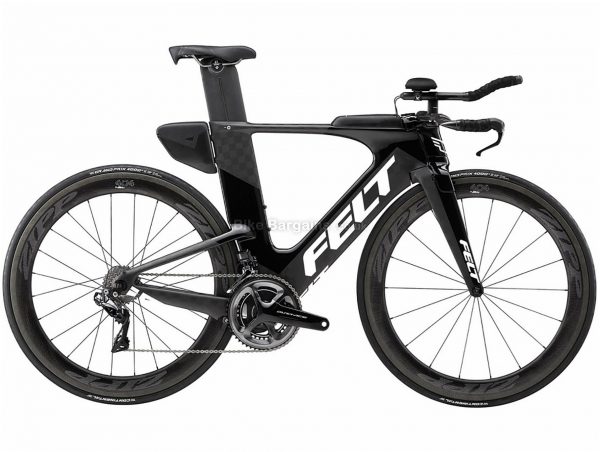 Felt IA FRD Di2 Carbon Triathlon Road Bike 2018 56cm, Black, 700c, Carbon, 22 Speed