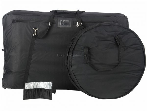 LifeLine Complete Bike & Wheel Bags 128cm, 75cm, 20cm, Black, 6.2kg, Nylon, PVC