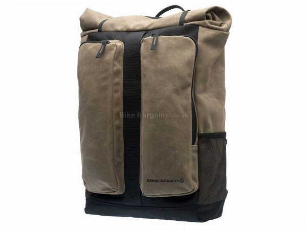 Blackburn Wayside Backpack Pannier 19 Litres, Black, Brown, 929g, Nylon