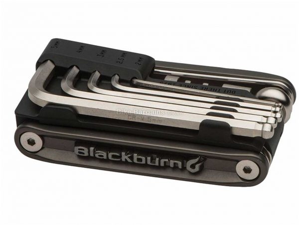 Blackburn Wayside Multi Tool 86mm, 53mm, 23mm, Black, Silver, 200g, Alloy, Steel