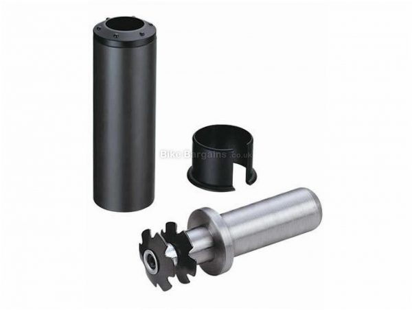 IceToolz Star Nut Installation Tool 1", 1 1/8", Steel, Nylon, Silver, Black