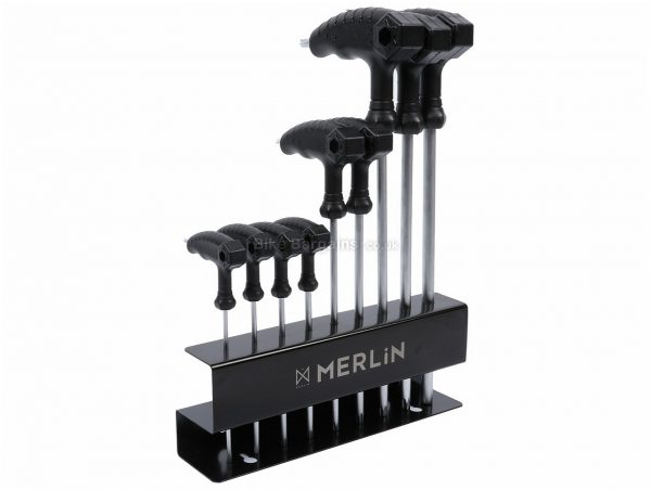 Merlin Cycles Torx Key Wrench Set Steel, Silver, Black