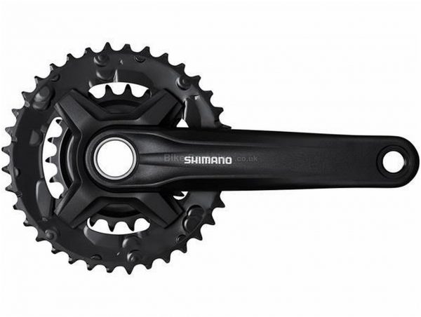 Shimano Acera FC-MT210 9 Speed Double Chainset 170mm, Black, 9 Speed, Double, 940g, MTB