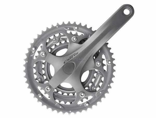 Shimano Claris FC-2403 8 Speed Double Chainset 170mm, 175mm, Grey, 8 Speed, Double, 900g, Road