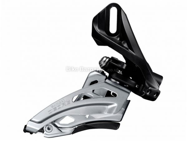 Shimano Deore M617 10 speed Double Front Derailleur Black, Silver, Direct Mount, 10 Speed, Double