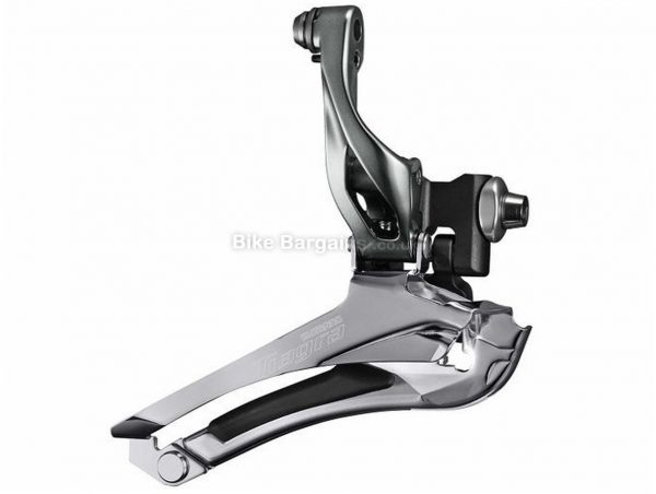Shimano Tiagra 4700 Band On 10 speed Double Front Derailleur 28.6mm,31.8mm,34.9mm, 10 Speed, Double, Band On, Silver