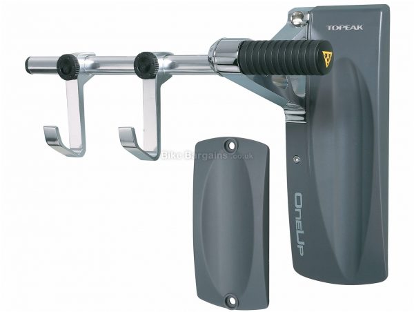 Topeak One Up Bike Holder 32cm, 25cm, 14cm, Black, Silver, 700g, Alloy, Plastic