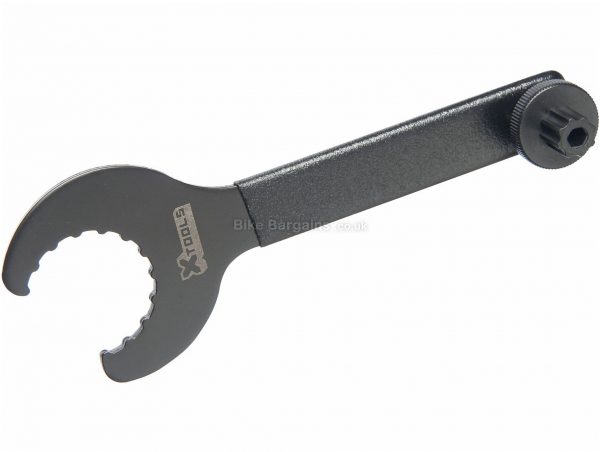 X-Tools BB Tool Hollowtech II - Spanner Fitting Steel, Plastic, Black, Bottom Bracket Tool