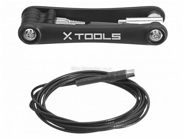 X-Tools Internal Cable Routing Tool 1.3m, Steel, Plastic, Black, Silver, Cable Tool