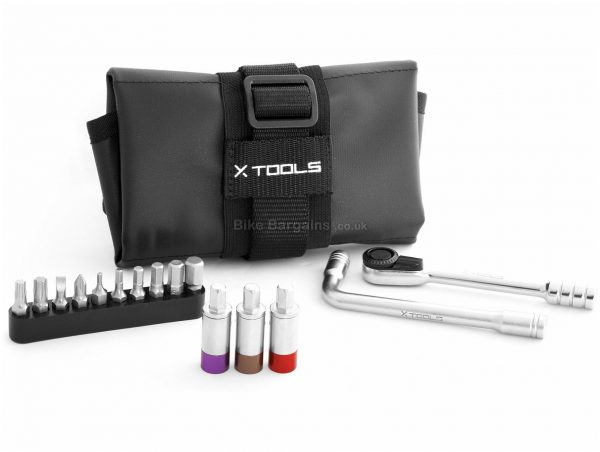 X-Tools Pro Mini Torque Wrench w 4/5/6Nm Sleeves 2mm, 3mm, 4mm, 5mm, 6mm, 8mm, Steel, Plastic, Nylon, Black, Silver, Wrenches