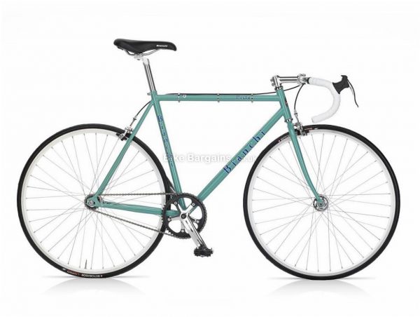 Bianchi Pista Steel Track Bike 2019 51cm, Silver, Black, Steel, Single Speed, Calipers, Men's