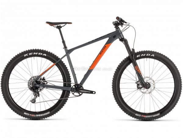 Cube Reaction TM Pro 27.5" Alloy Hardtail Mountain Bike 2019 18", Grey, Orange, 27.5", Alloy, 11 Speed, Hardtail, 13.6kg