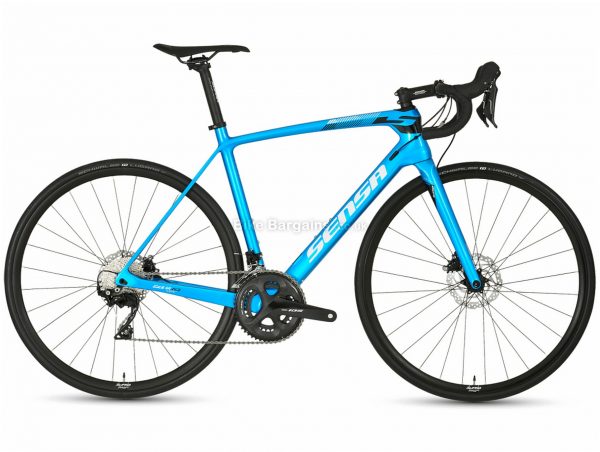 Sensa Giulia G3 105 Disc Carbon Road Bike 2019 53cm, 55cm, Blue, Carbon Frame, 22 Speed, Disc Brakes