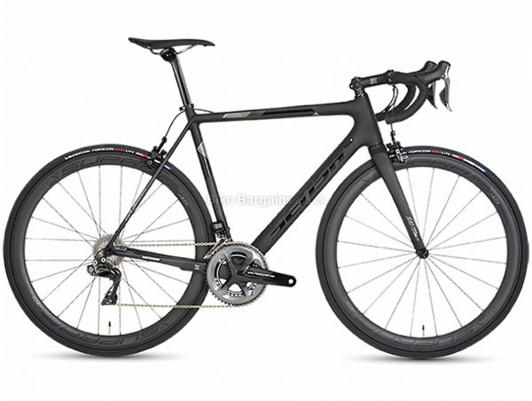 Sensa Giulia SL Dark Ultegra Di2 Carbon Road Bike 2019 58cm, Black