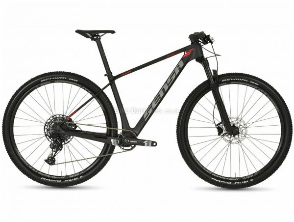 Sensa Fiori Evo SLE 29" Carbon Hardtail Mountain Bike 2019 17", Black, 29", Carbon, 12 Speed, Hardtail