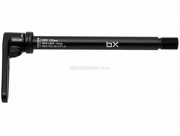 Brand-X Twist Lever Thru Axle 12mm, 15mm, 60g, Alloy, Black