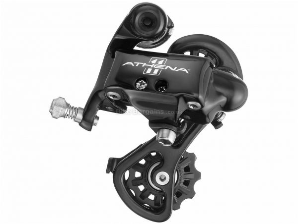 Campagnolo Athena 11 Speed Rear Mech 11 Speed, Black, Silver, 209g, Road, Alloy